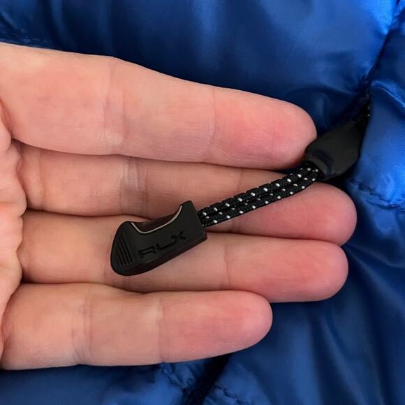 Vintage RLX Ralph Lauren Men’s Down Puffer Jacket Small Blue Green 80% Down Fill - Picture 5 of 10